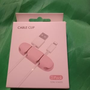 New cable management organizer